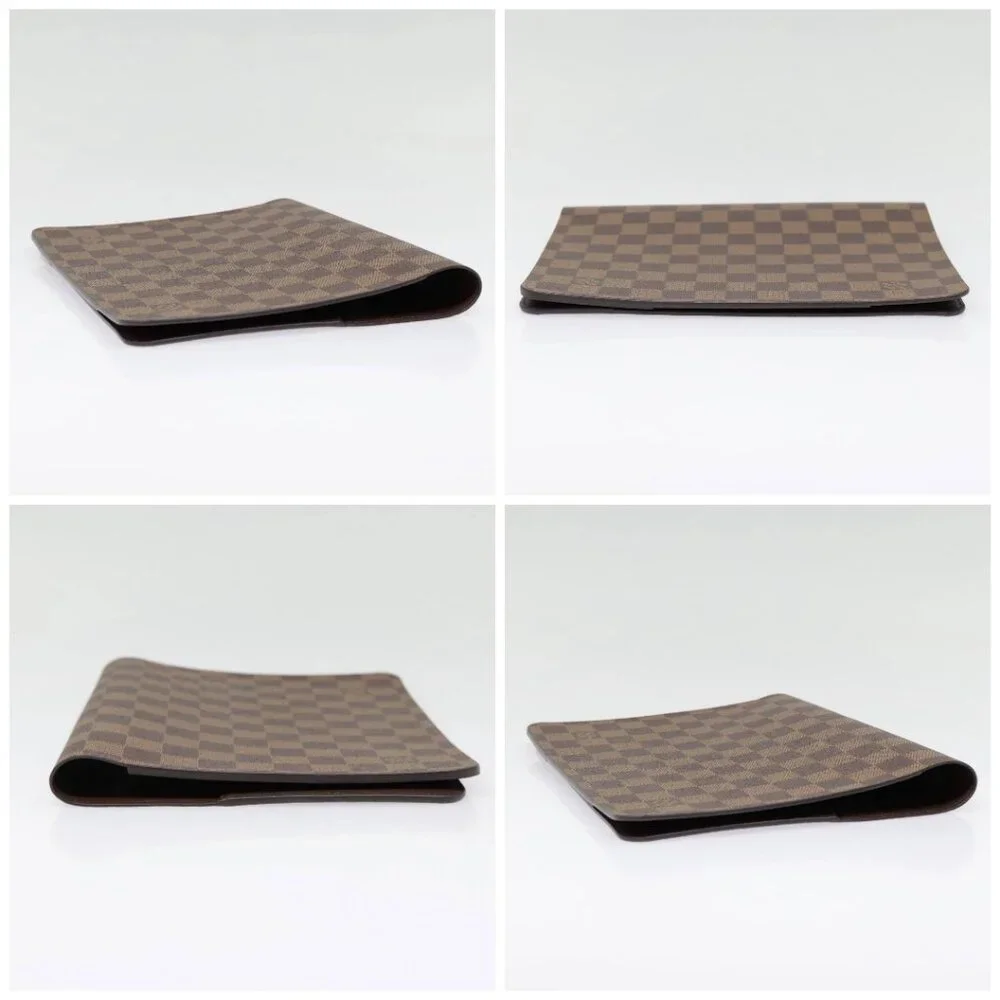 LOUIS VUITTON Damier Ebene Agenda Bureau Day Planner Cover R21065 Auth am6852AV